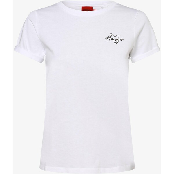 HUGO T-shirt damski – The Slim Tee 14 527108-0001