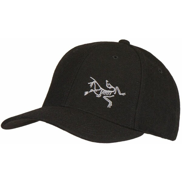 Arcteryx Czapka ARCTERYX WOOL BALL CAP 24555-black-heather