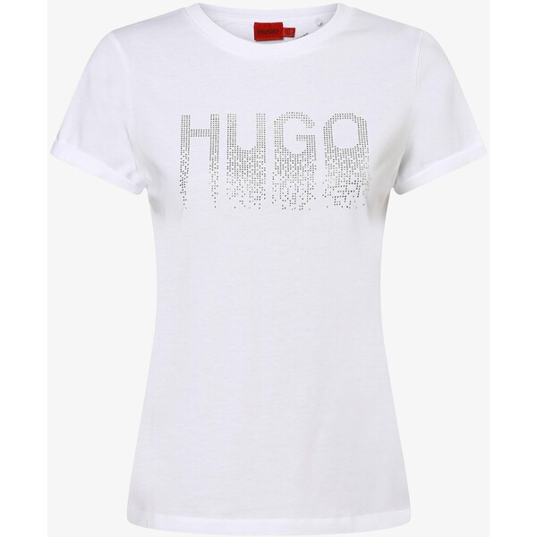 HUGO T-shirt damski – The Slim Tee 13 527109-0002