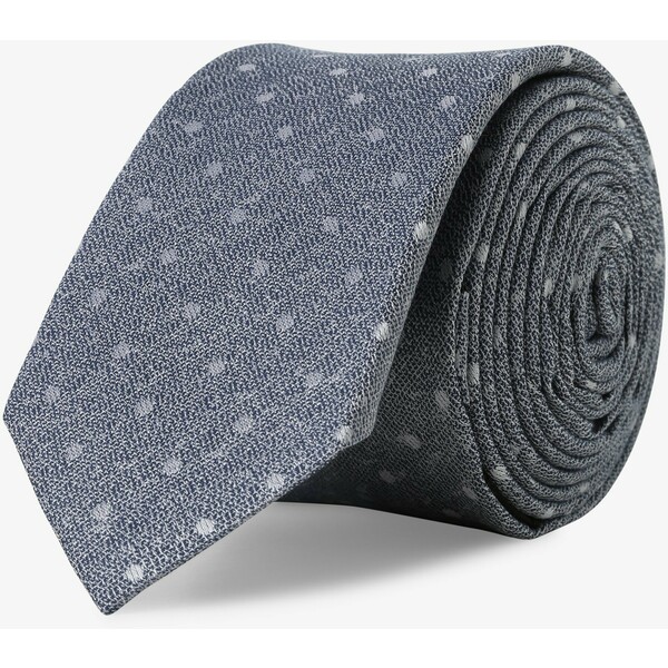 Drykorn Krawat męski z dodatkiem jedwabiu 496761-0001