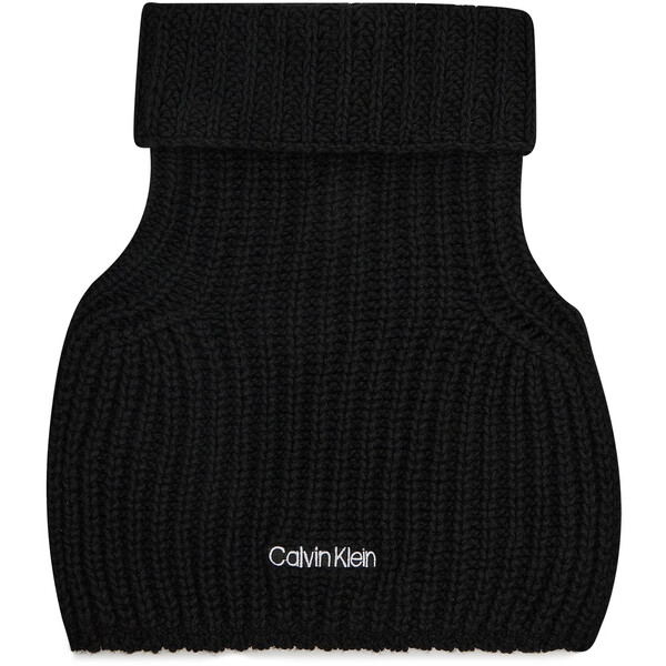 Calvin Klein Komin Oversized Knit Neck Warmer K60K608553 Czarny