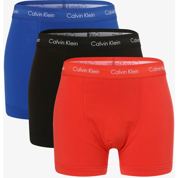 Calvin Klein Obcisłe bokserki męskie pakowane po 3 szt. 416645-0011
