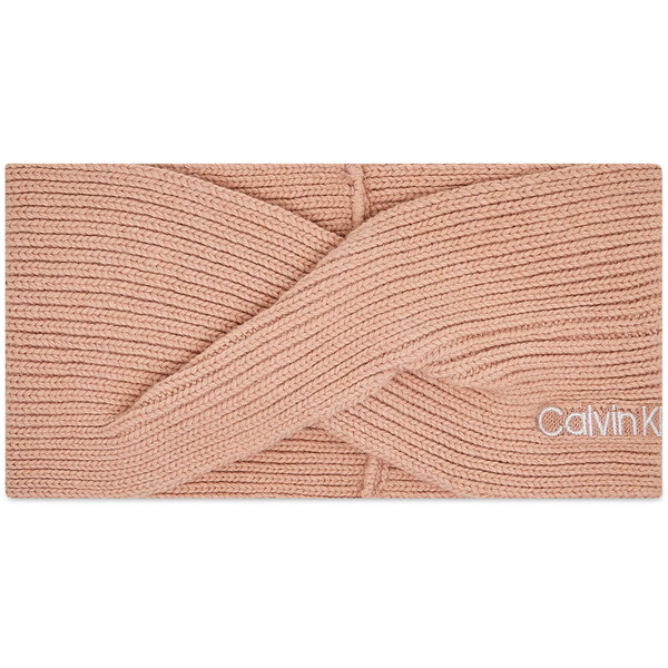 Calvin Klein Opaska Essential Knit Headband K60K608656 Różowy