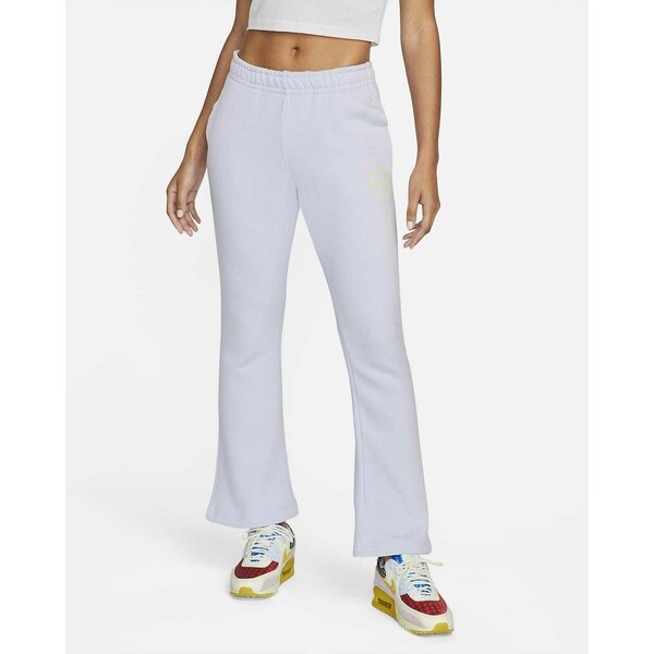Damskie dzianinowe spodnie z rozszerzanymi nogawkami Nike Sportswear Essential