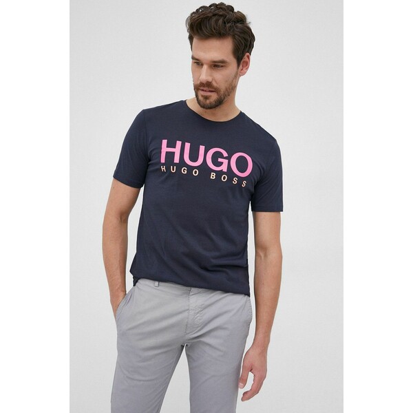 Hugo T-shirt bawełniany 50424999