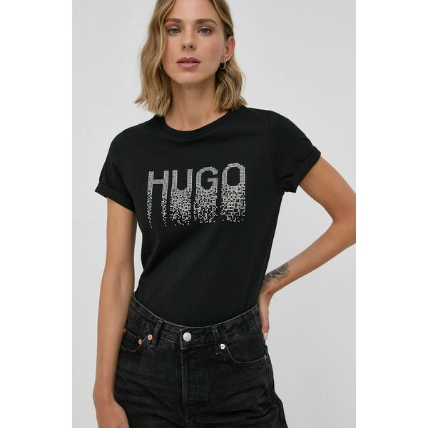 Hugo T-shirt bawełniany 50461532