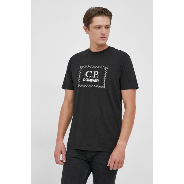 C.P. Company T-shirt bawełniany 11CMTS214A006011W