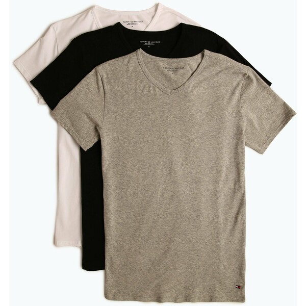 Tommy Hilfiger T-shirty męskie pakowane po 3 szt. 325424-0003