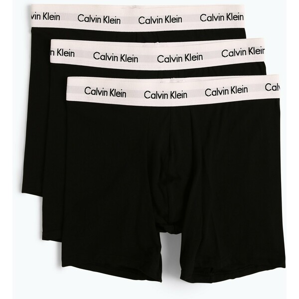 Calvin Klein Obcisłe bokserki męskie pakowane po 3 szt. 399409-0003