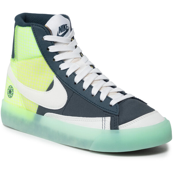 Nike Sneakersy Blazer Mid '77 (Gs) DO2699 400 Granatowy