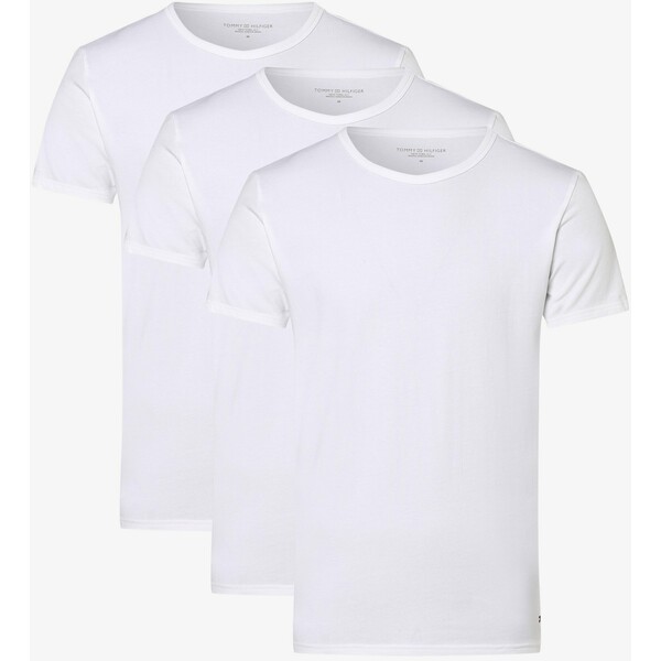 Tommy Hilfiger T-shirty męskie pakowane po 3 szt. 206059-0001