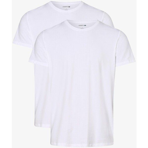 Lacoste T-shirty męskie pakowane po 2 szt. 477626-0001