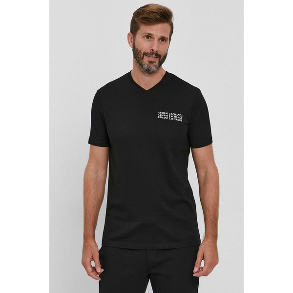 Armani Exchange T-shirt bawełniany 6KZTGX.ZJBVZ