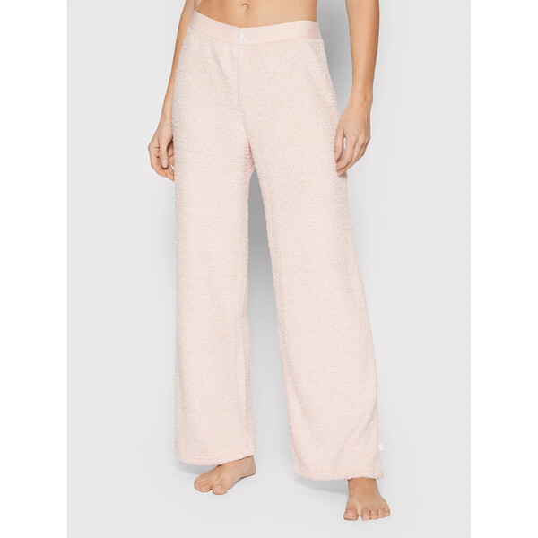 Calvin Klein Underwear Spodnie piżamowe 000QS6722E Różowy Regular Fit