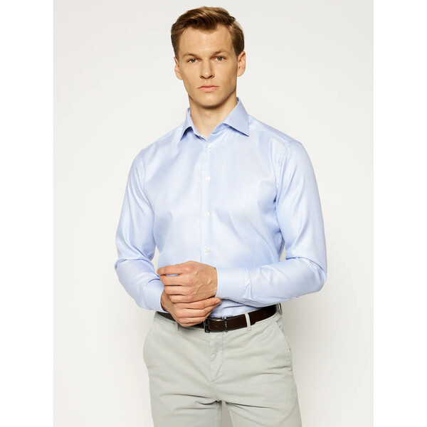 Eton Koszula 316979511 Niebieski Slim Fit