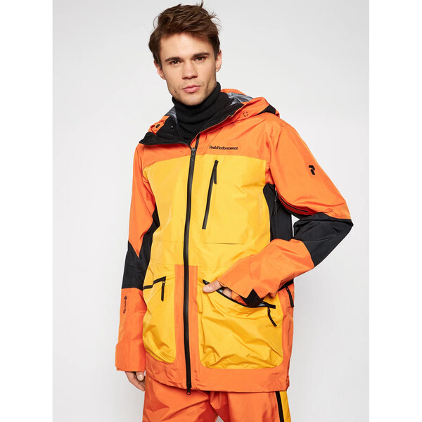 Peak Performance Kurtka outdoor Vertical Pro Ski G68287005 Pomarańczowy Regular Fit