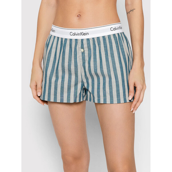 Calvin Klein Underwear Szorty piżamowe 000QS6080E Kolorowy Regular Fit