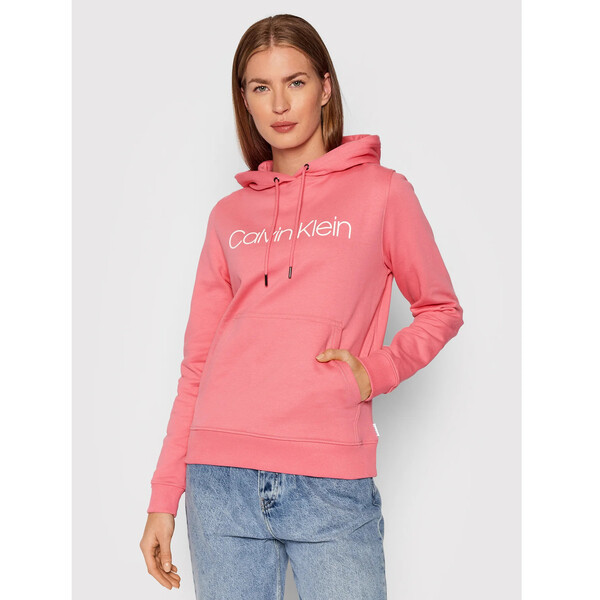 Calvin Klein Bluza Core Logo K20K202687 Różowy Regular Fit