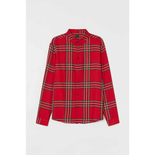H&M Koszula Regular Fit 0695324014 Czerwony/Biały/Niebieski/Żółty