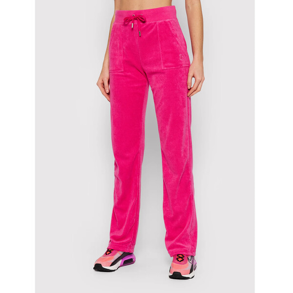 Juicy Couture Spodnie dresowe Del Ray JCCB121005 Różowy Regular Fit