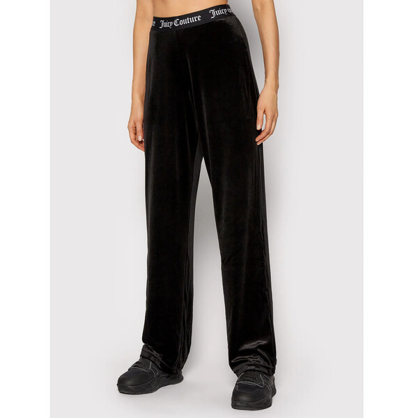 Juicy Couture Spodnie piżamowe Vicky JCLB220006 Czarny Regular Fit