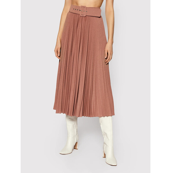 Marella Spódnica plisowana Goya 37760216 Różowy Regular Fit