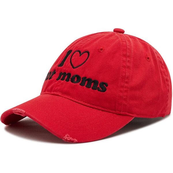 2005 Czapka z daszkiem Hot Moms Hat Czerwony