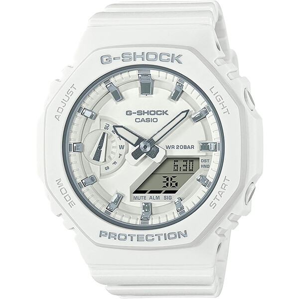 G-Shock Zegarek GMA-S2100-7AER Biały