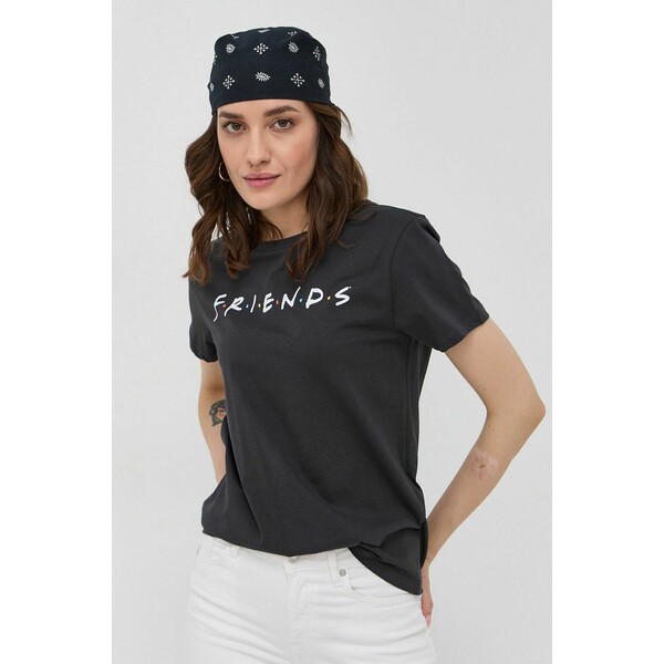 Only T-shirt bawełniany x Friends 15255588.Phantom