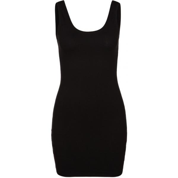 Zalando Essentials Sukienka z dżerseju black ZA821C000-Q00