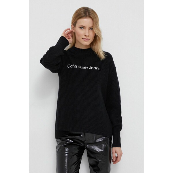 Calvin Klein Jeans Sweter z domieszką wełny J20J217730.PPYY
