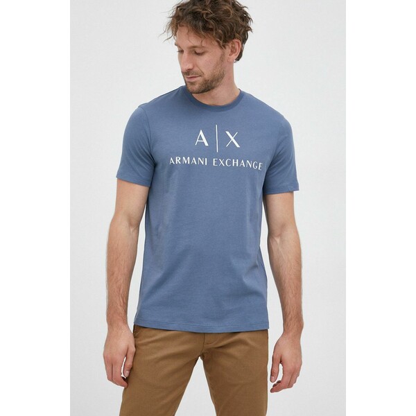Armani Exchange T-shirt bawełniany 8NZTCJ.Z8H4Z