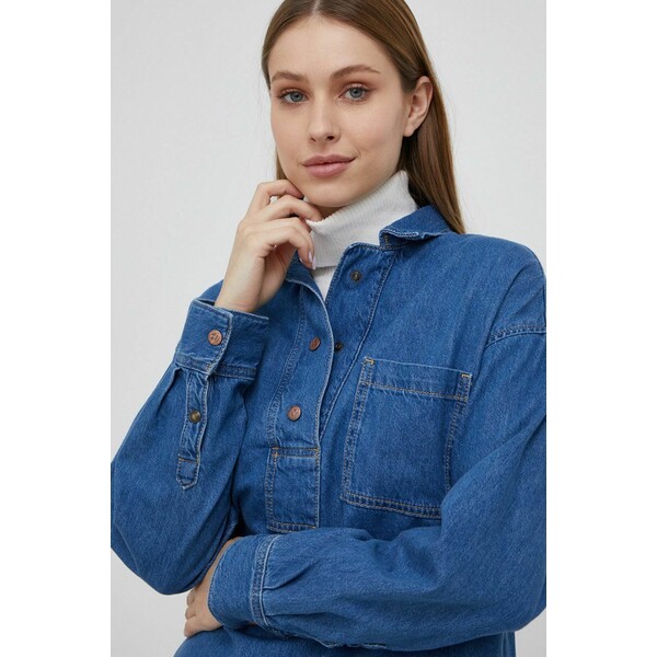 Pepe Jeans Bluzka jeansowa Riley PL304160.000