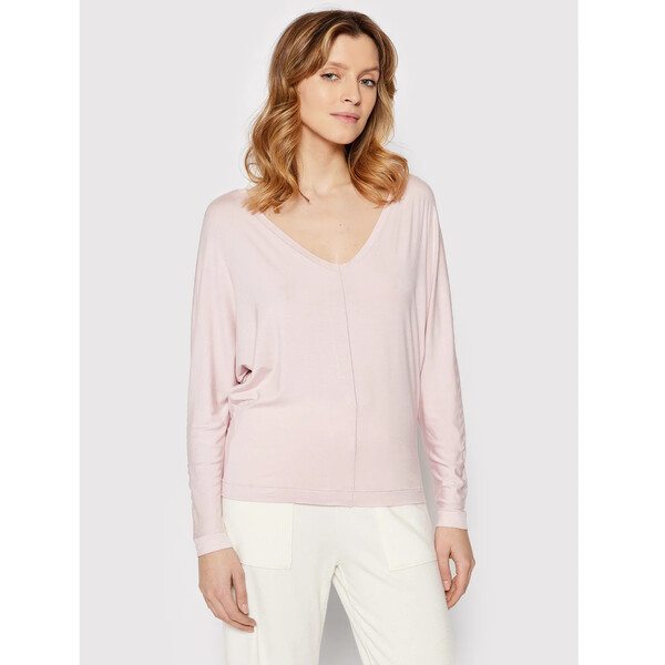 Calvin Klein Underwear Koszulka piżamowa 000QS6644E Różowy Relaxed Fit