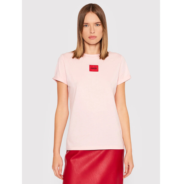Hugo T-Shirt Redlabel 0456008 Różowy Slim Fit