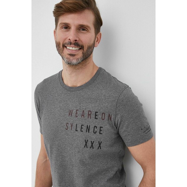 Sisley T-shirt bawełniany 3MI5O12S9.507