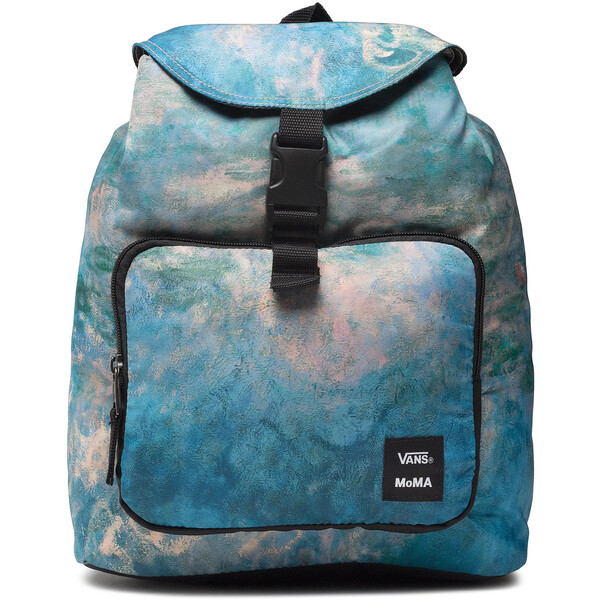 Plecak Wm Vans X Moma Monet Backpack VN0A4SC418H1 Niebieski