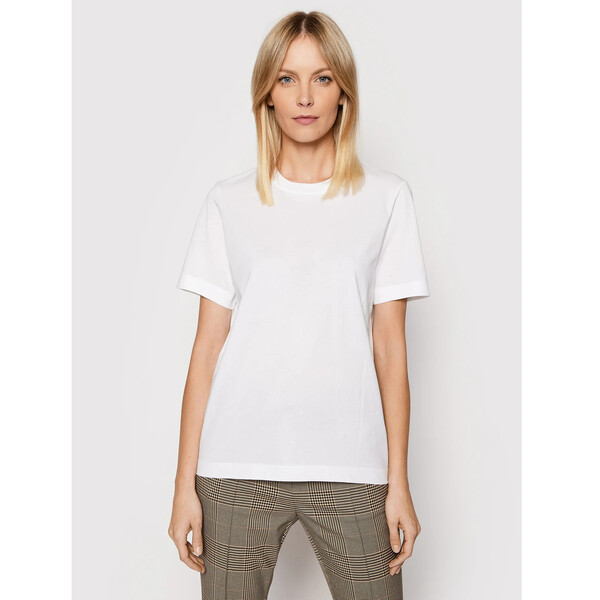 Boss T-Shirt Ecosa 50457259 Biały Relaxed Fit