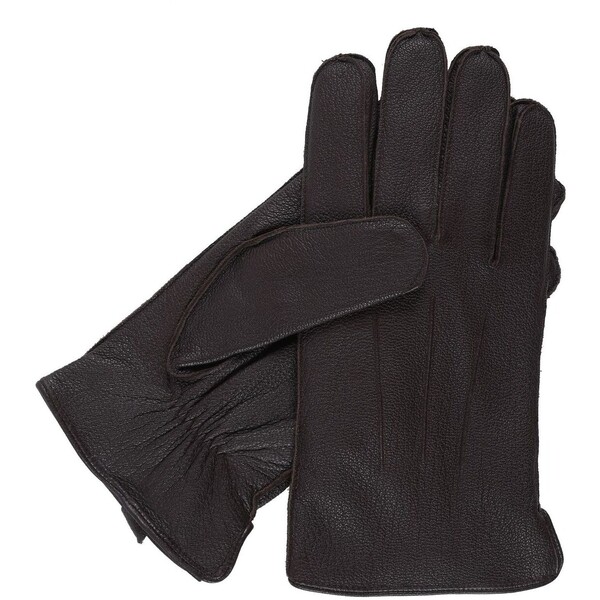 Top Secret klasyczne skórzane rękawiczki SRE0337
