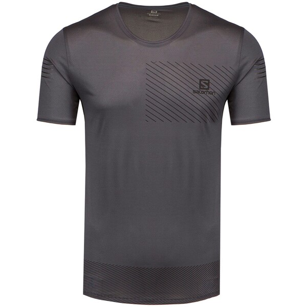 Salomon T-shirt SALOMON SENSE TEE LC1613400-ebony-black