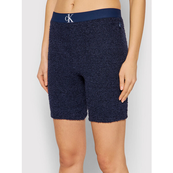 Calvin Klein Underwear Szorty piżamowe 000QS6770E Granatowy Regular Fit