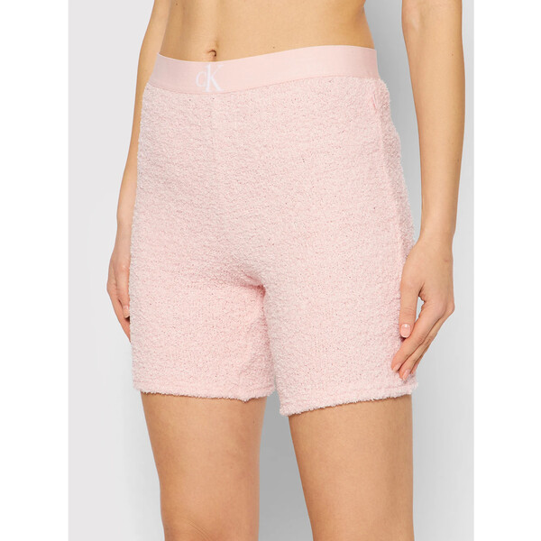 Calvin Klein Underwear Szorty piżamowe 000QS6770E Różowy Regular Fit