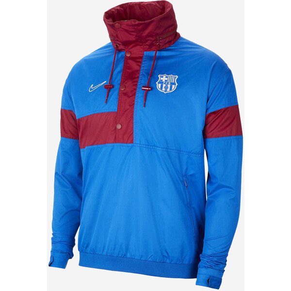 Nike Męska kurtka piłkarska typu anorak FC Barcelona