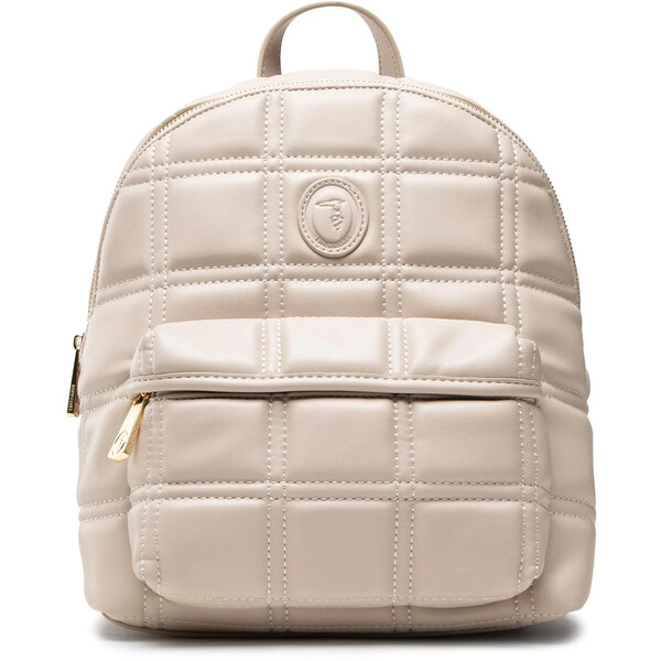 Trussardi Plecak Alyssa Backpack Sm Quilted Smooth 75B01313 Beżowy
