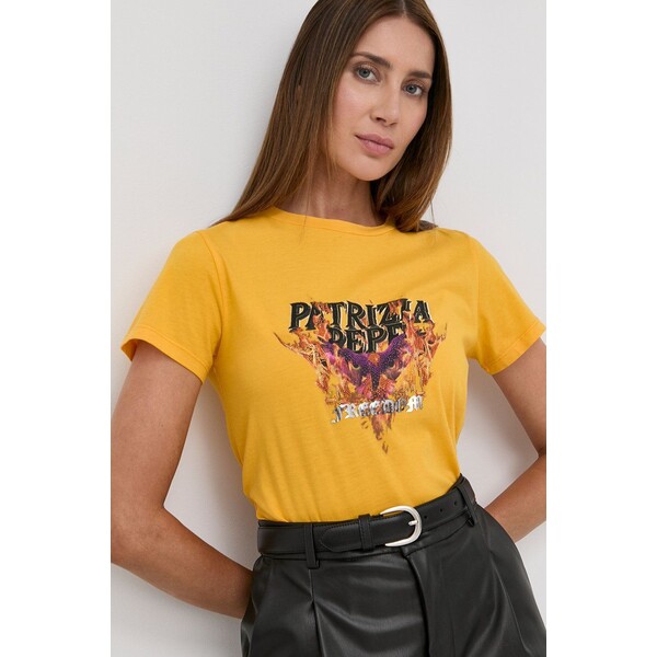 Patrizia Pepe t-shirt bawełniany 8M1377.J003