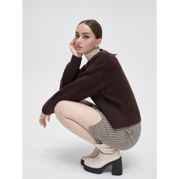 Cropp Dzianinowy sweter 2804M-89X
