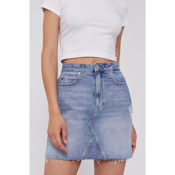 Calvin Klein Jeans Spódnica jeansowa J20J216510.4890