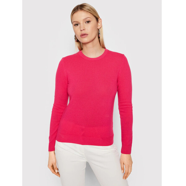 United Colors Of Benetton Sweter 1002D1K01 Różowy Regular Fit