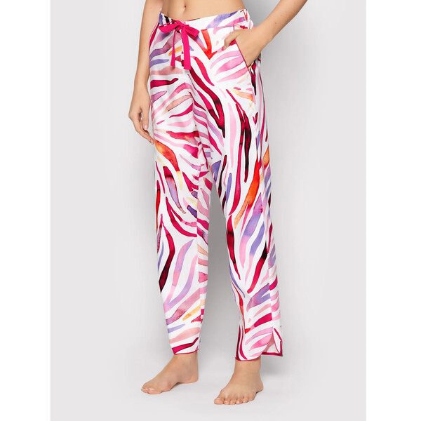 Cyberjammies Spodnie piżamowe Carrie 9055 Różowy Regular Fit