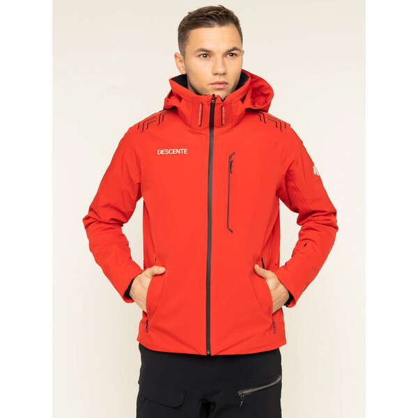 Descente Kurtka narciarska Finnder DWMOGK50 Czerwony Regular Fit